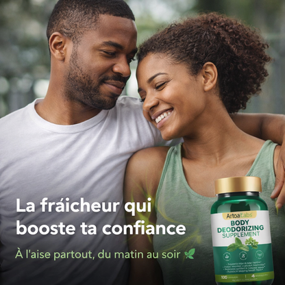 Gélules Déodorantes Internes - Fraîcheur H24 de l’intérieur