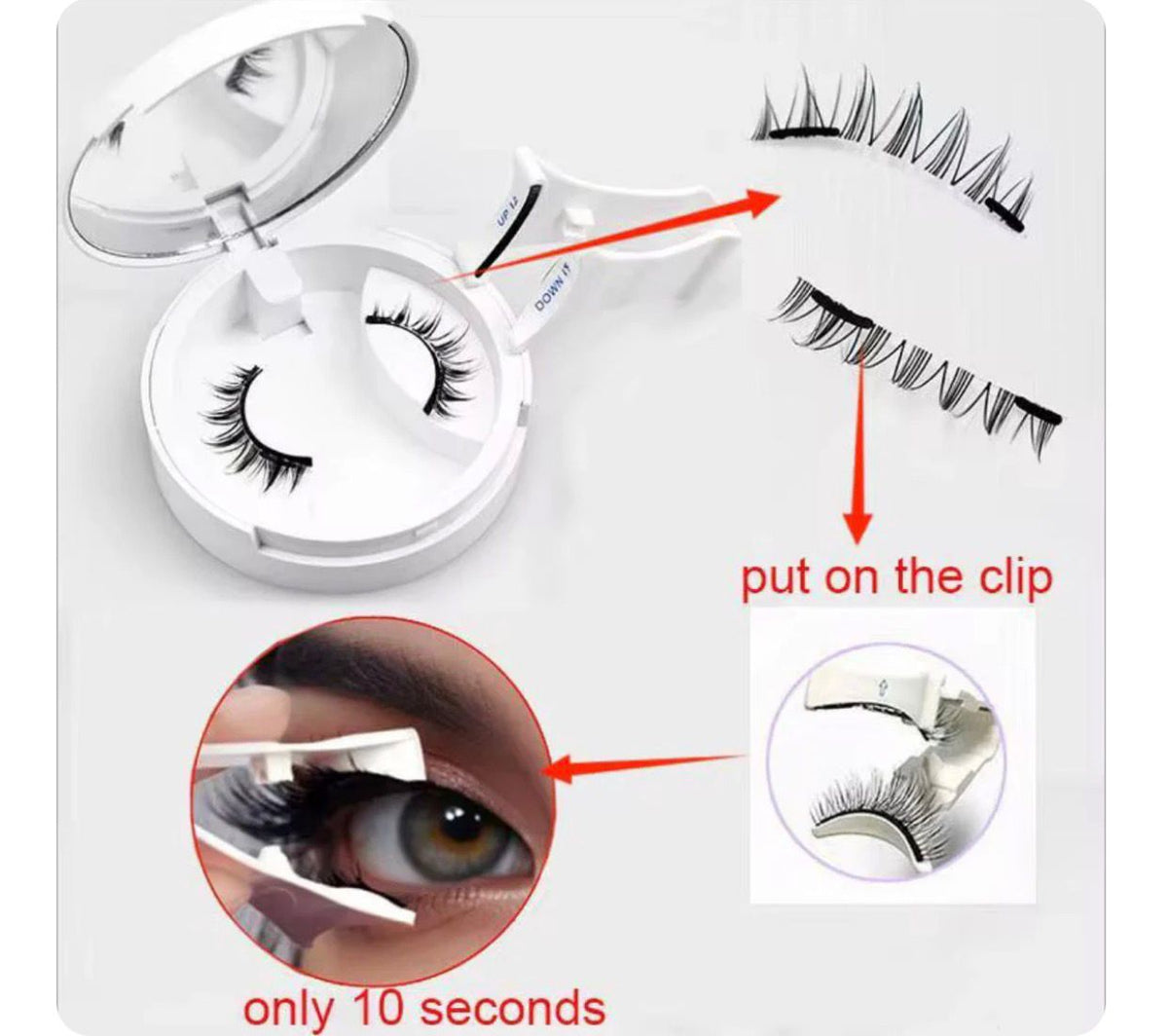 Faux Cils Magnétiques – Regard Sublime en 3 Secondes