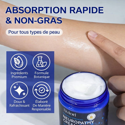 CRÈME ANTI-DOULEURS NERVEUSES - Soulagement rapide des pieds