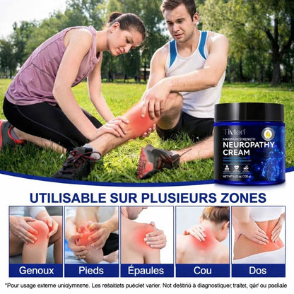 CRÈME ANTI-DOULEURS NERVEUSES - Soulagement rapide des pieds