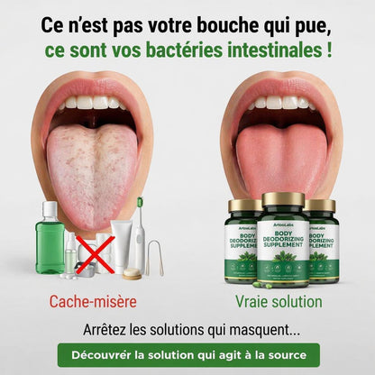Gélules Déodorantes Internes - Fraîcheur H24 de l’intérieur